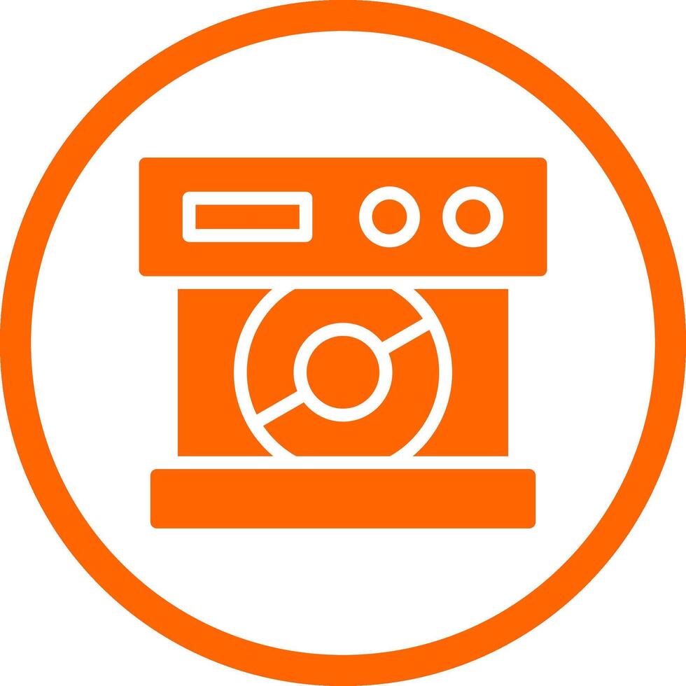 Cd Drive Creative Icon Design vector