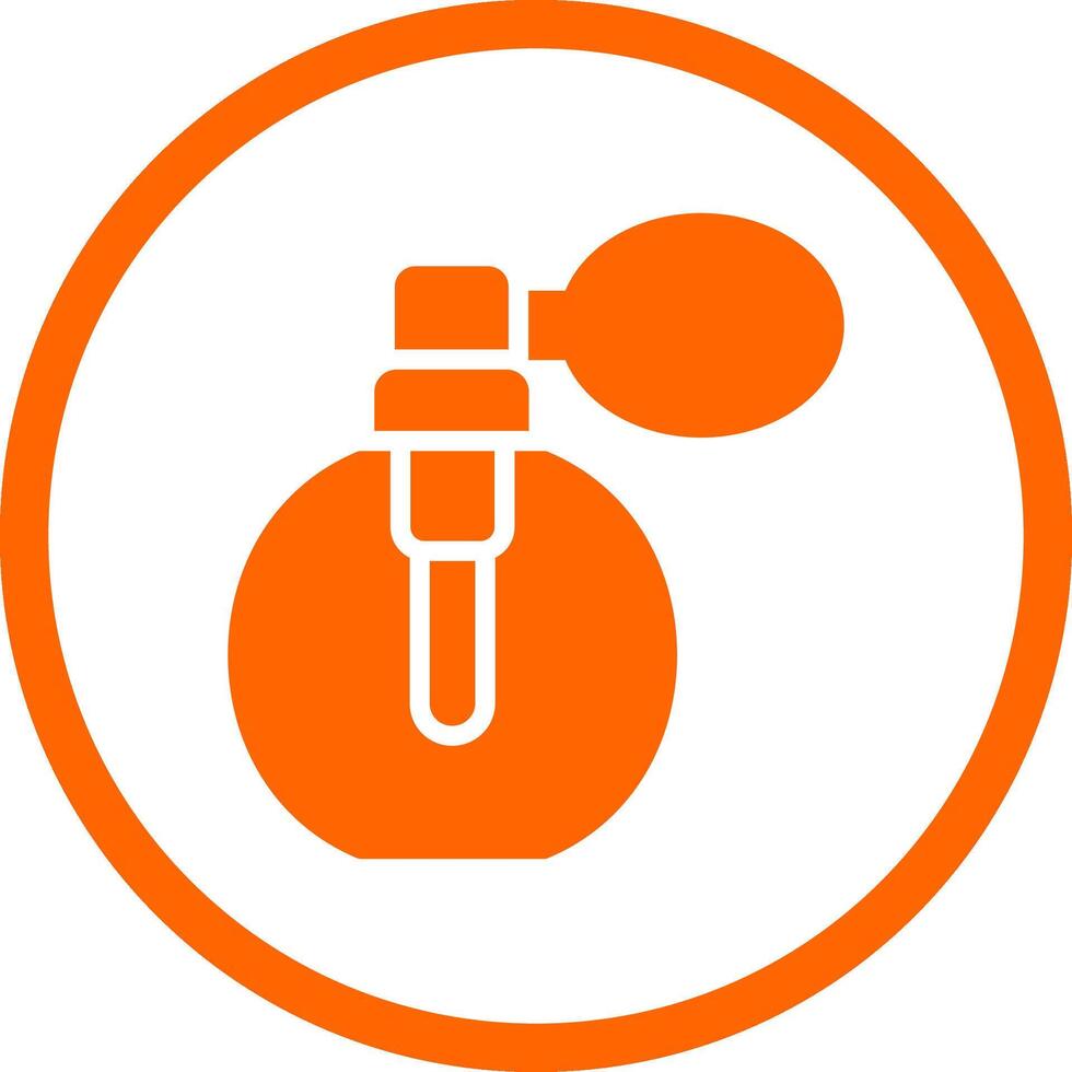 Perfume Creative Icon Design vector
