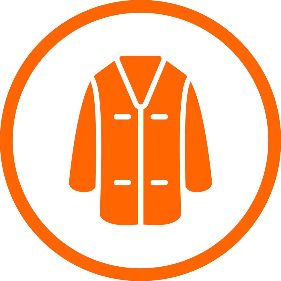 Lab Coat Creative Icon Design vector