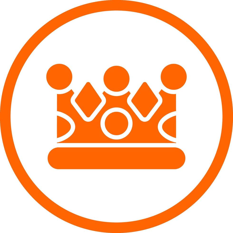 Crown Creative Icon Design vector