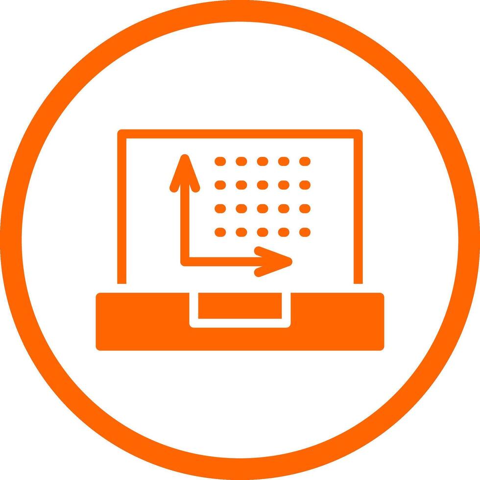 Dots Per Inch Creative Icon Design vector