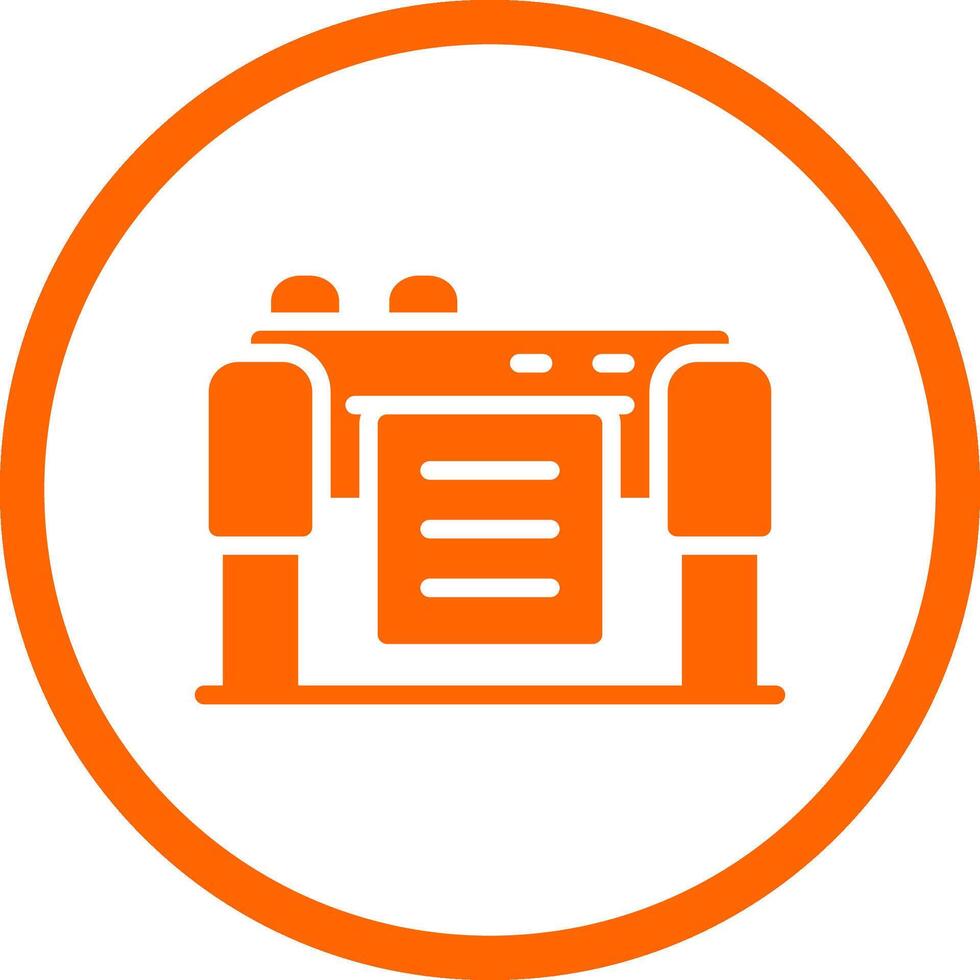 Plotter Creative Icon Design vector