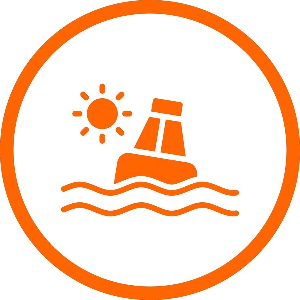 Buoy Creative Icon Design vector