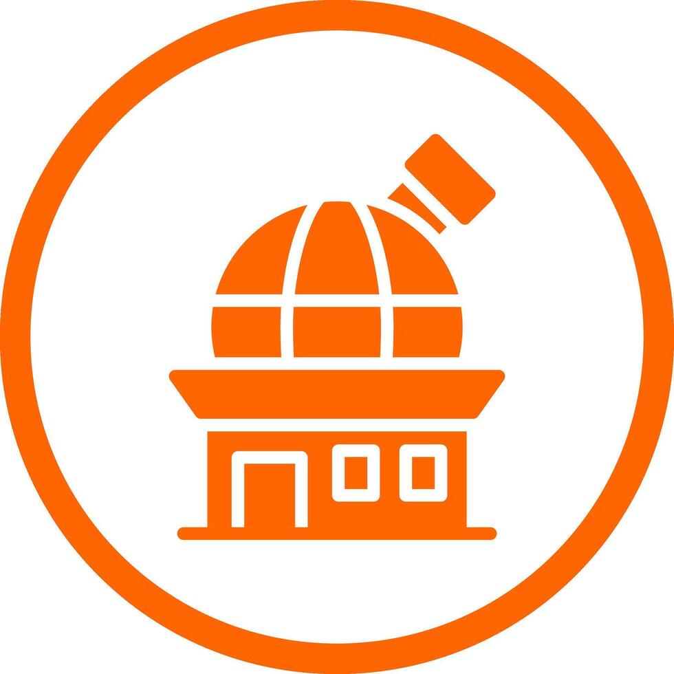 Observatory Creative Icon Design vector