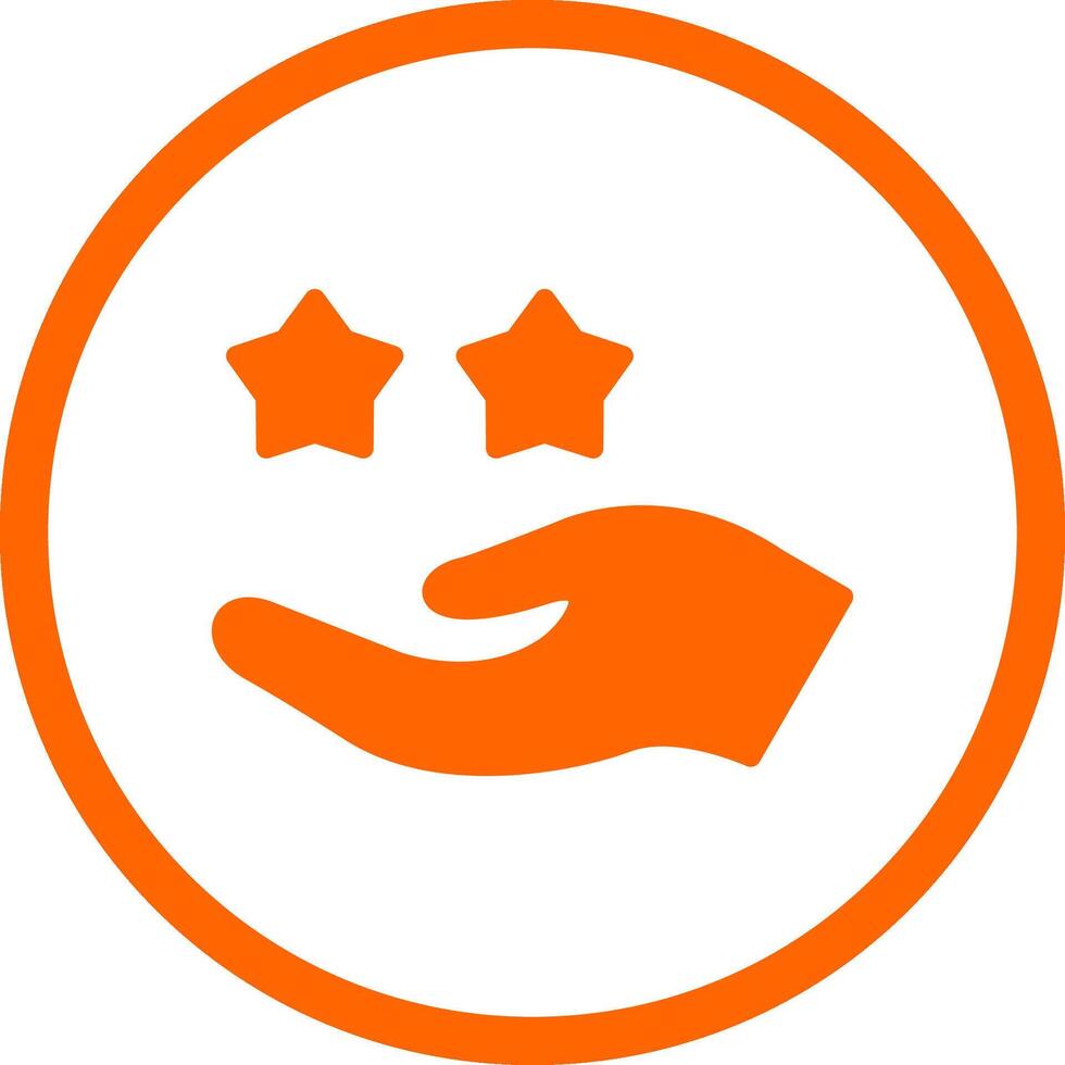 Customer Review Creative Icon Design vector
