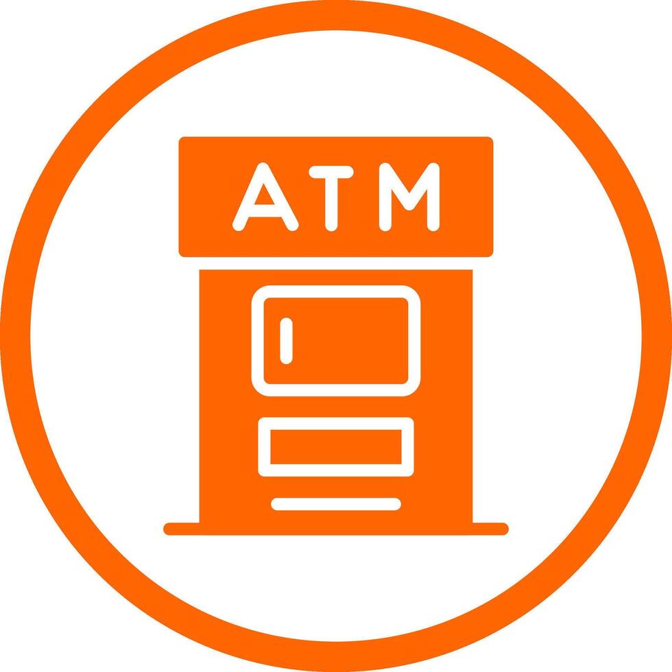 ATM Creative Icon Design vector