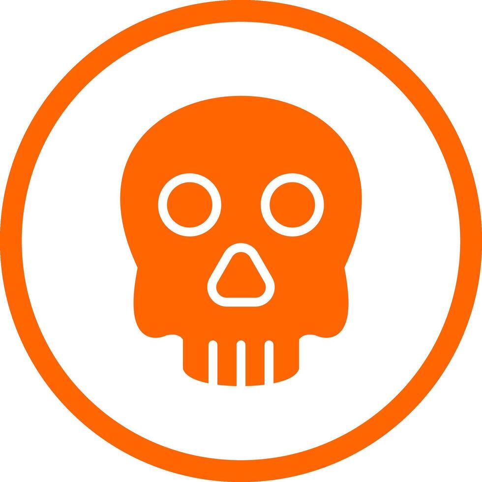 Skull Creative Icon Design vector