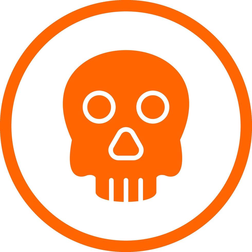 Skull Creative Icon Design vector