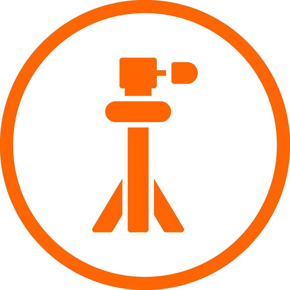 Tripod Creative Icon Design vector
