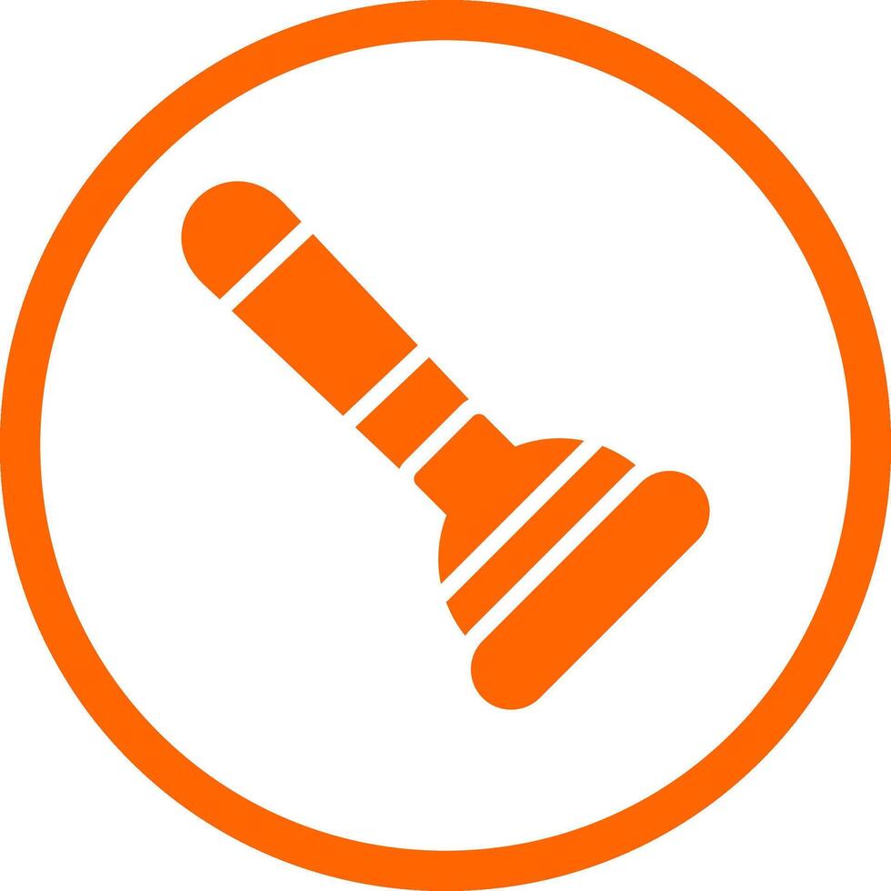 Plunger Creative Icon Design vector