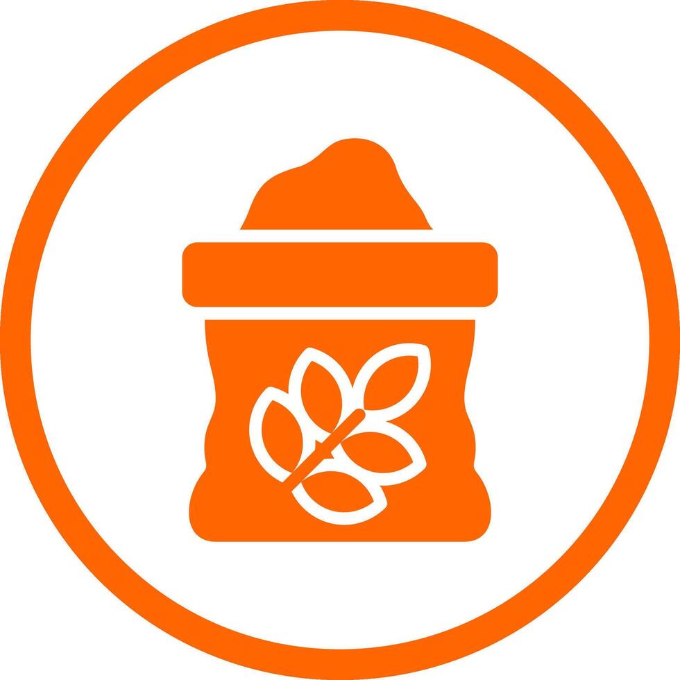 Flour Creative Icon Design vector