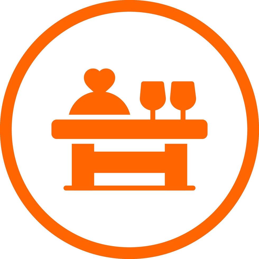 Banquet Creative Icon Design vector