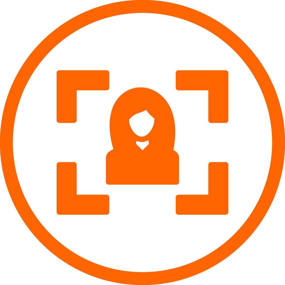 Portrait Creative Icon Design vector