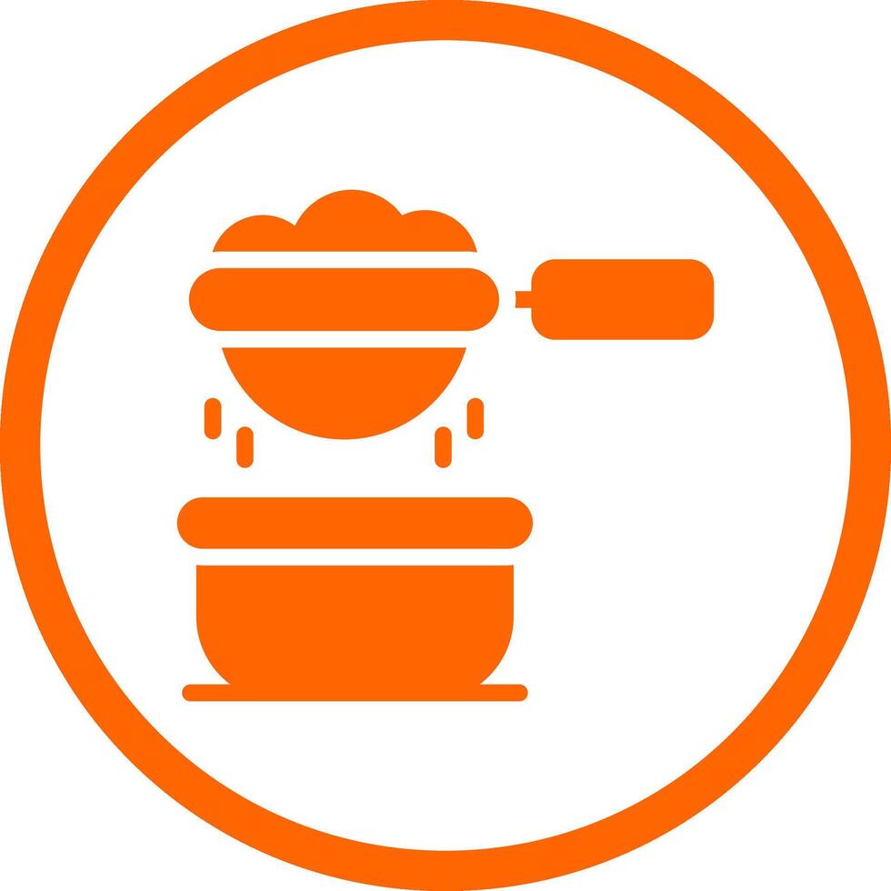 Strainer Creative Icon Design vector