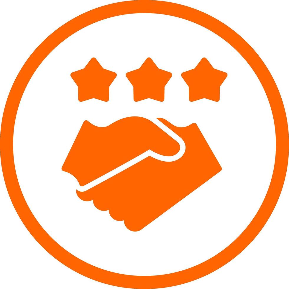 Game Handshake Creative Icon Design vector