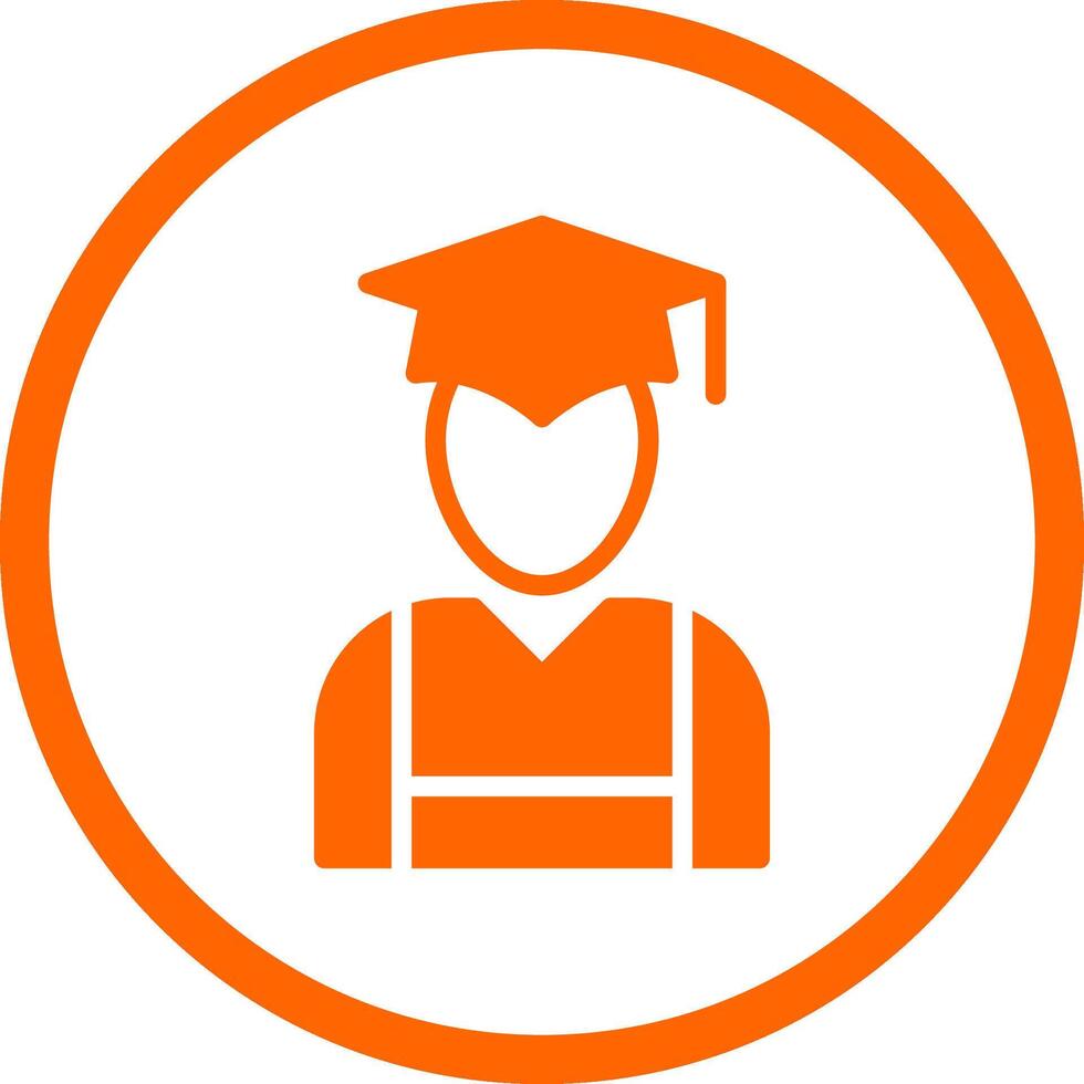 Graduate Creative Icon Design vector