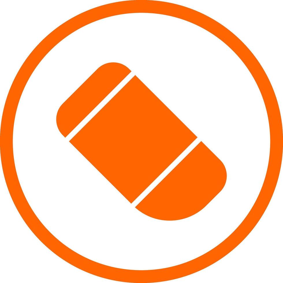 Eraser Creative Icon Design vector