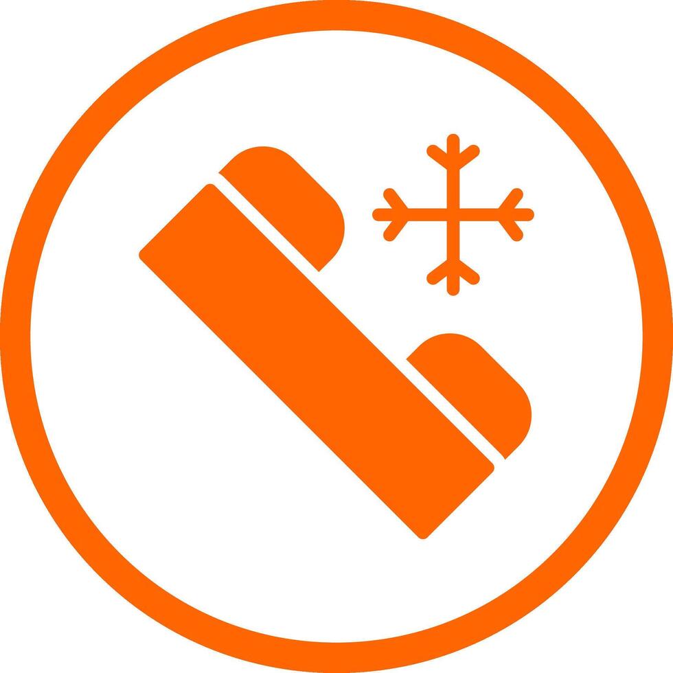 Cold Calling Creative Icon Design vector