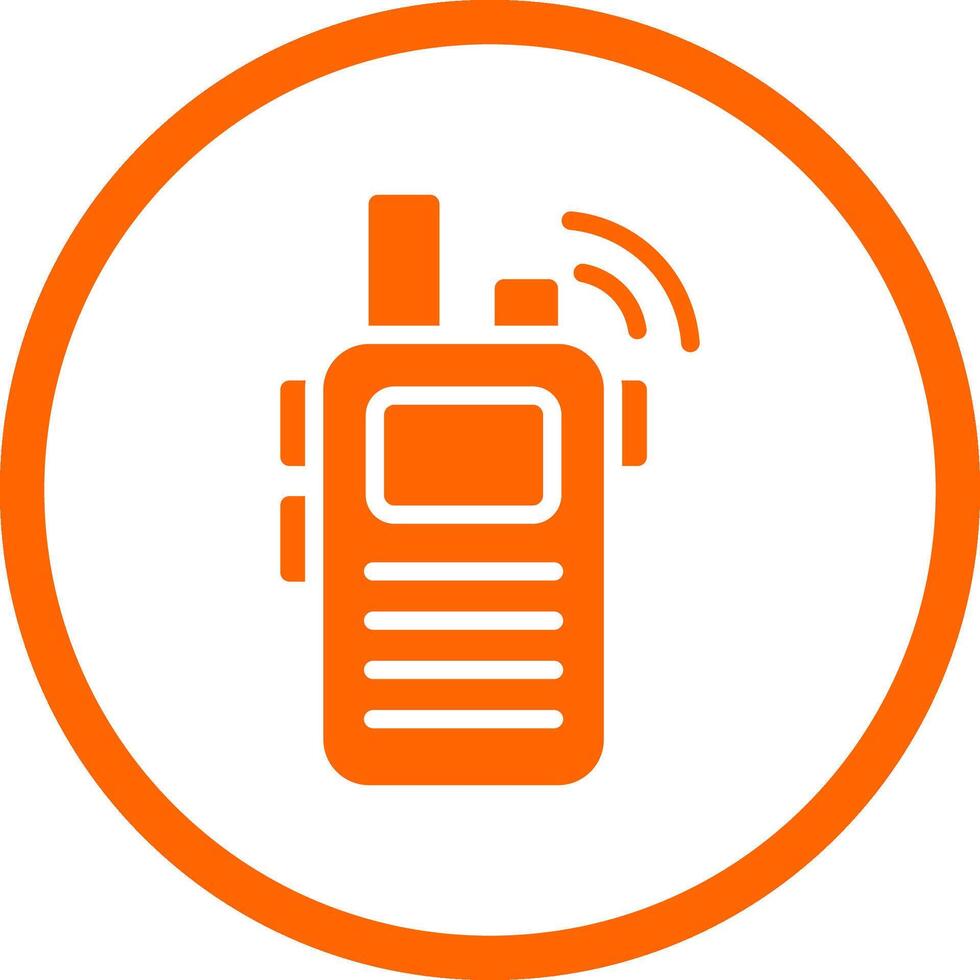 Walkie Talkies Creative Icon Design vector