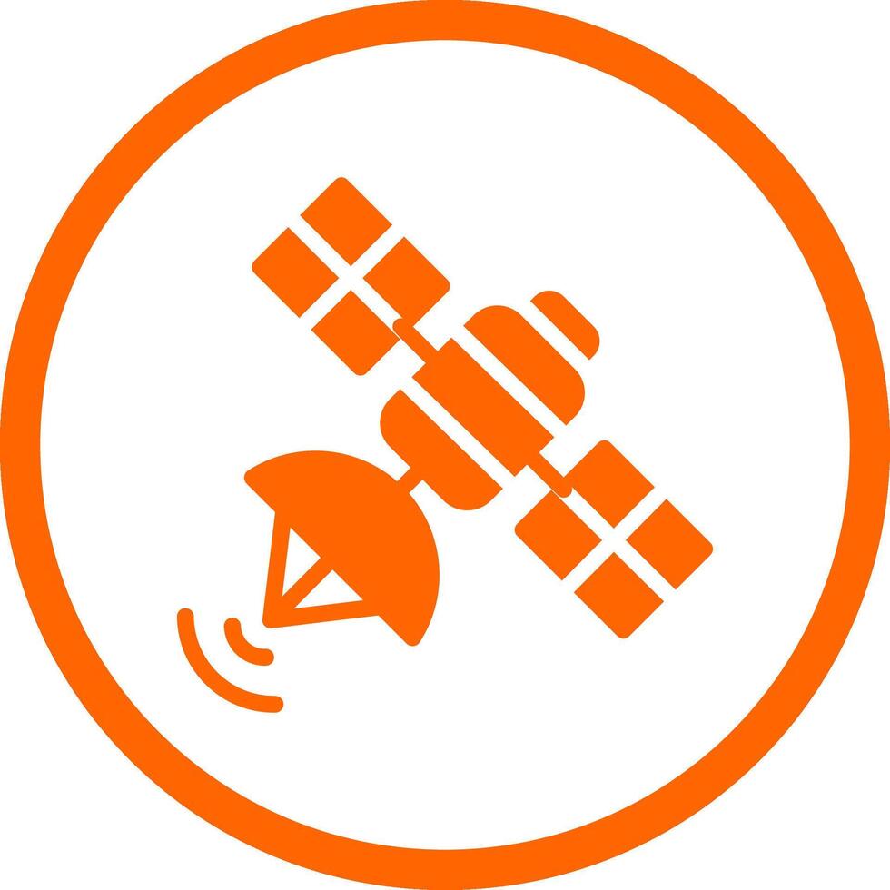 Satellite Creative Icon Design vector