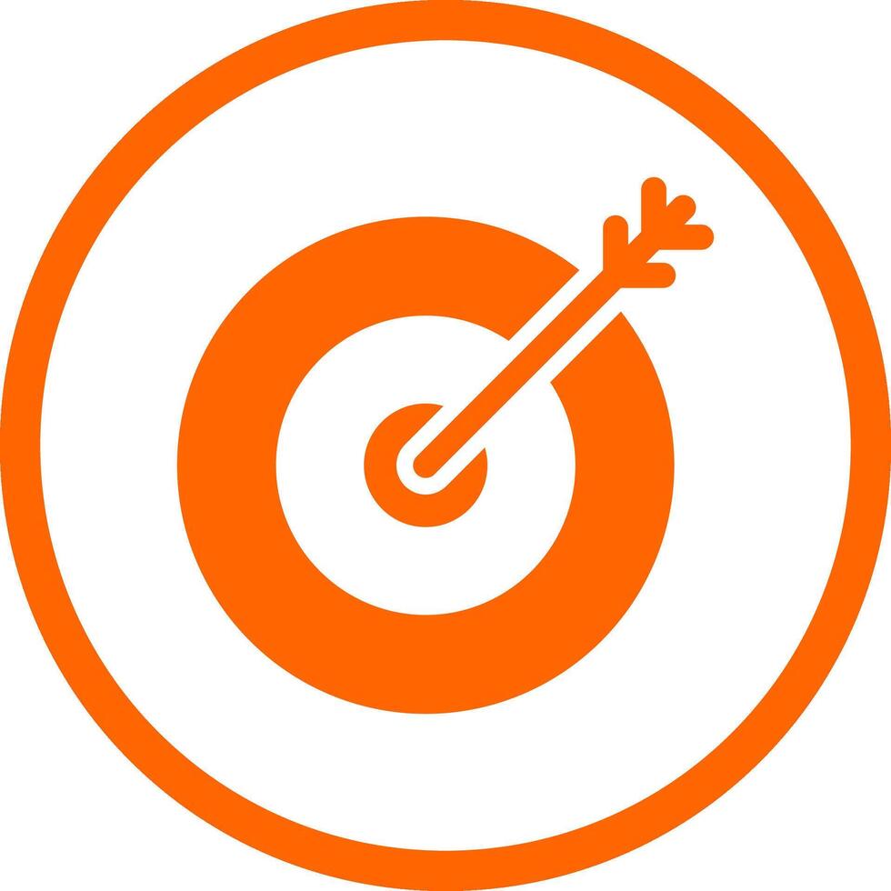 Dartboard Creative Icon Design vector