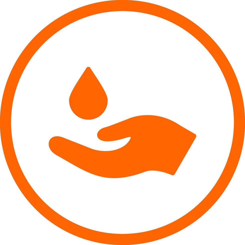 Wudu Creative Icon Design vector