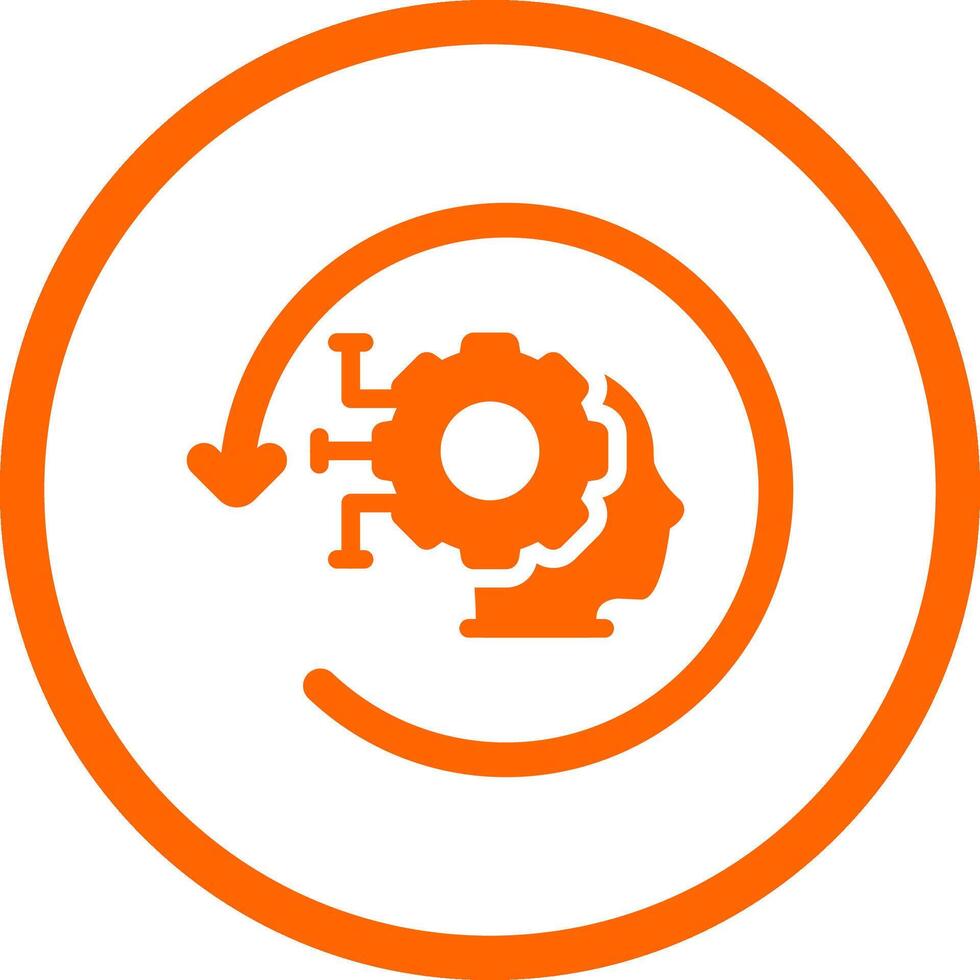 Reverse Engineering Creative Icon Design vector