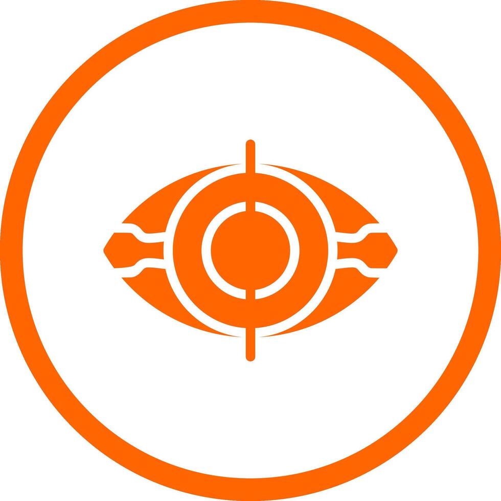 Color Blindness Creative Icon Design vector