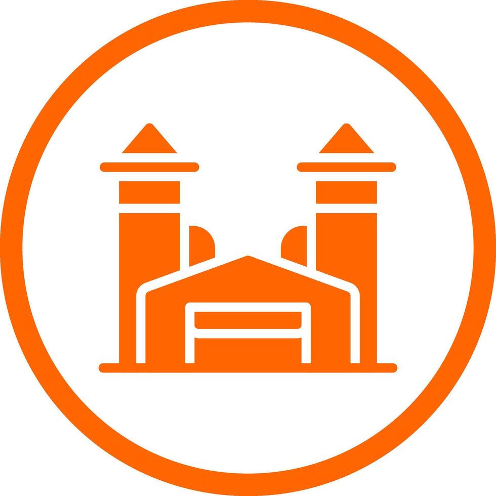 Factory Creative Icon Design vector