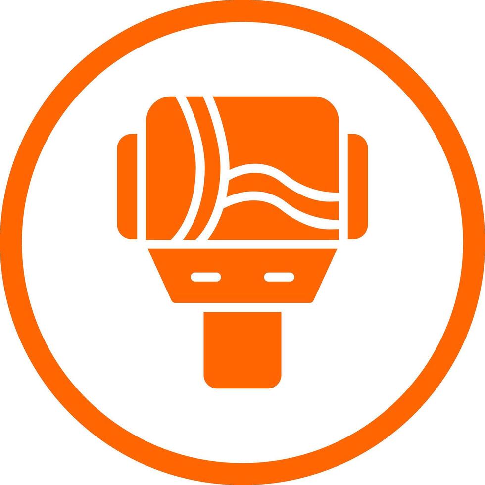 Thermal Imaging Creative Icon Design vector