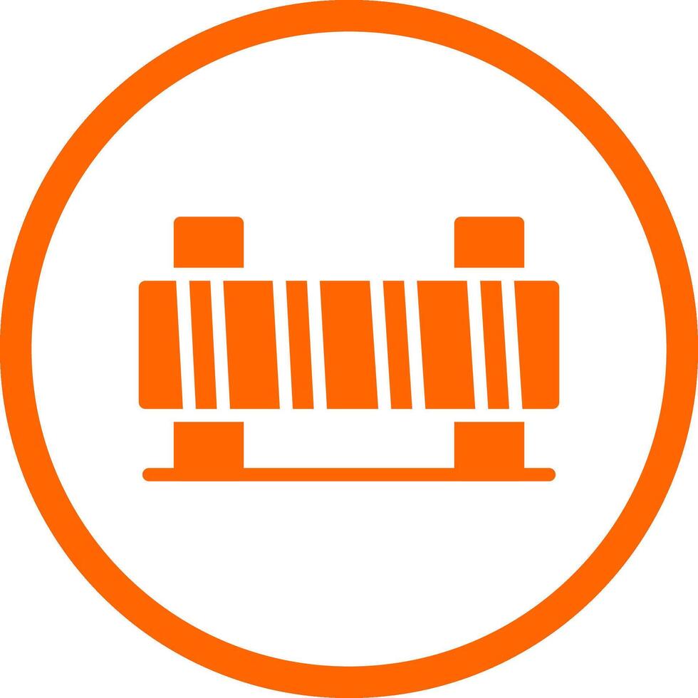 Barrier Creative Icon Design vector