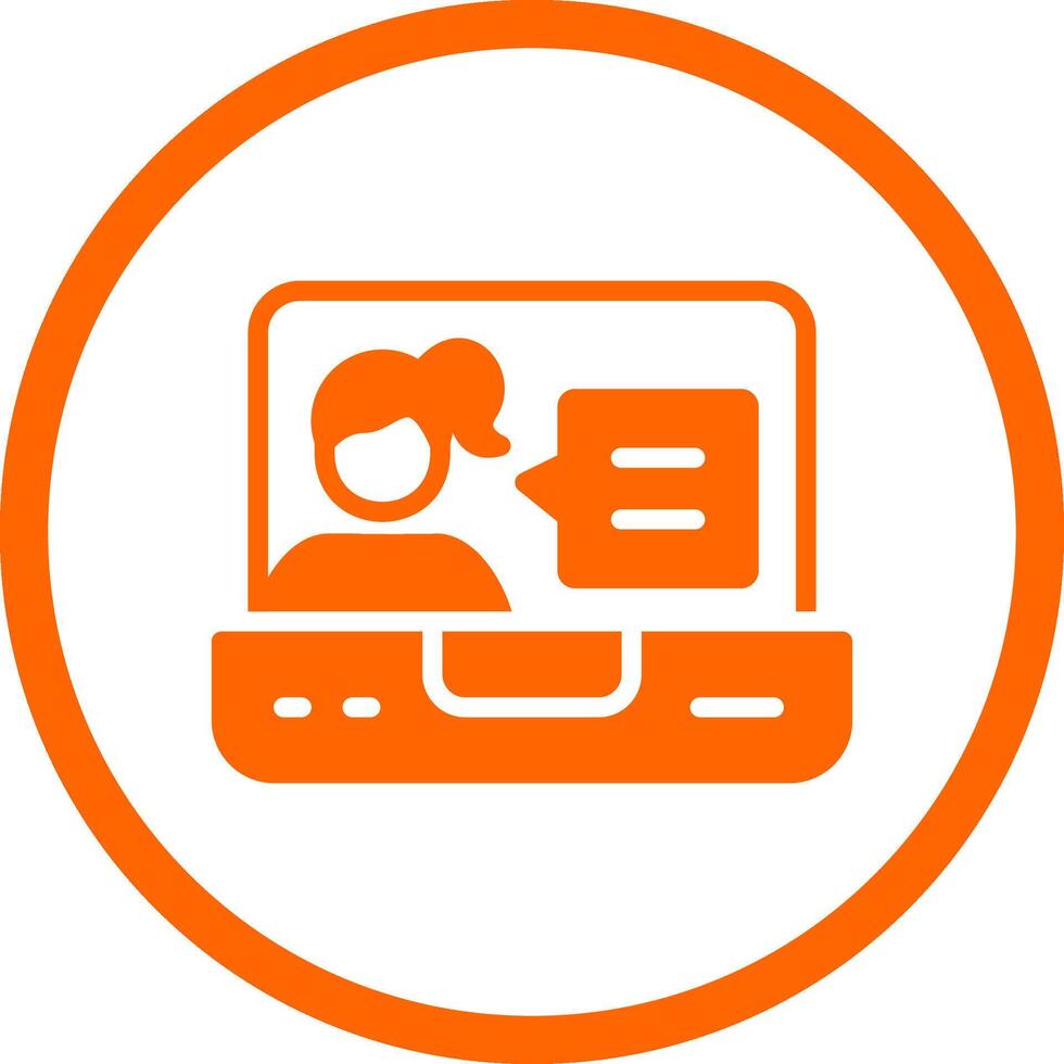 Job Interview Creative Icon Design vector