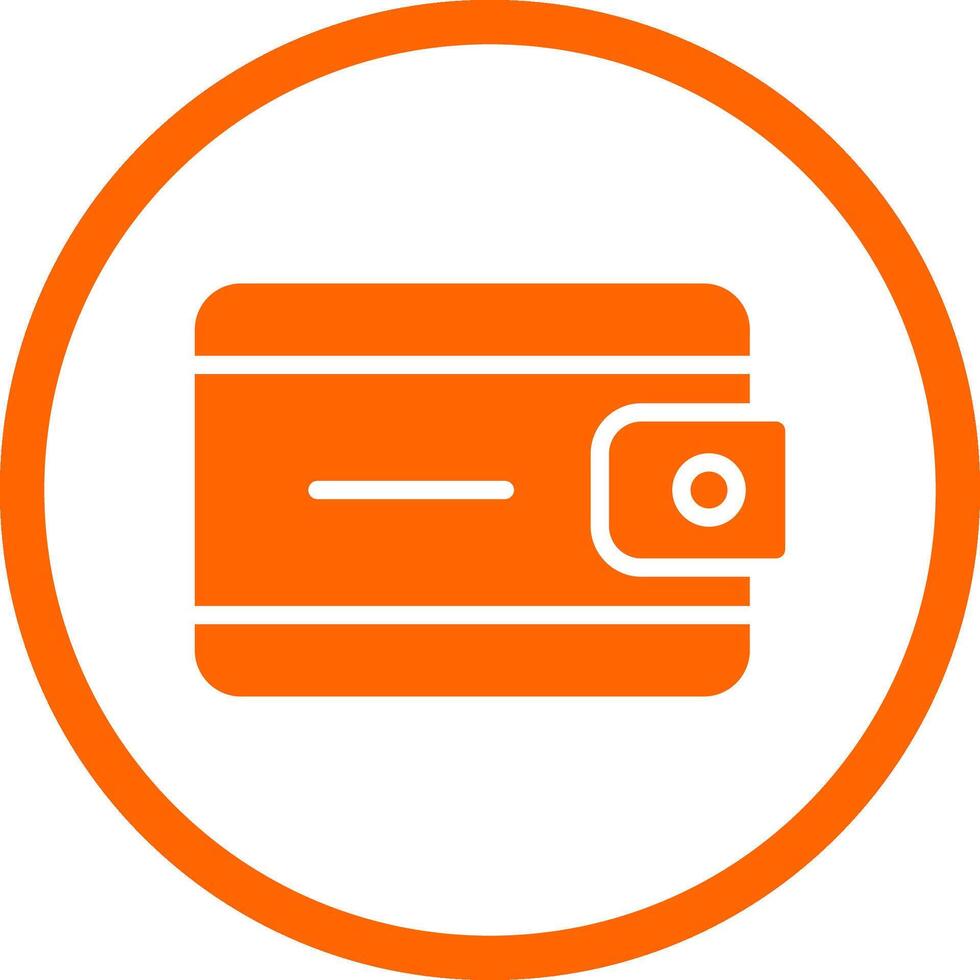 Wallet Creative Icon Design vector