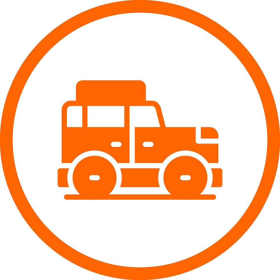 Suv Creative Icon Design vector