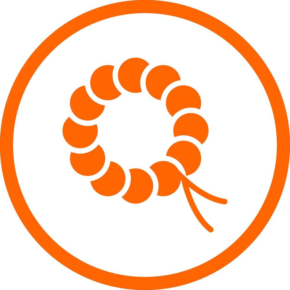 Rosary Creative Icon Design vector