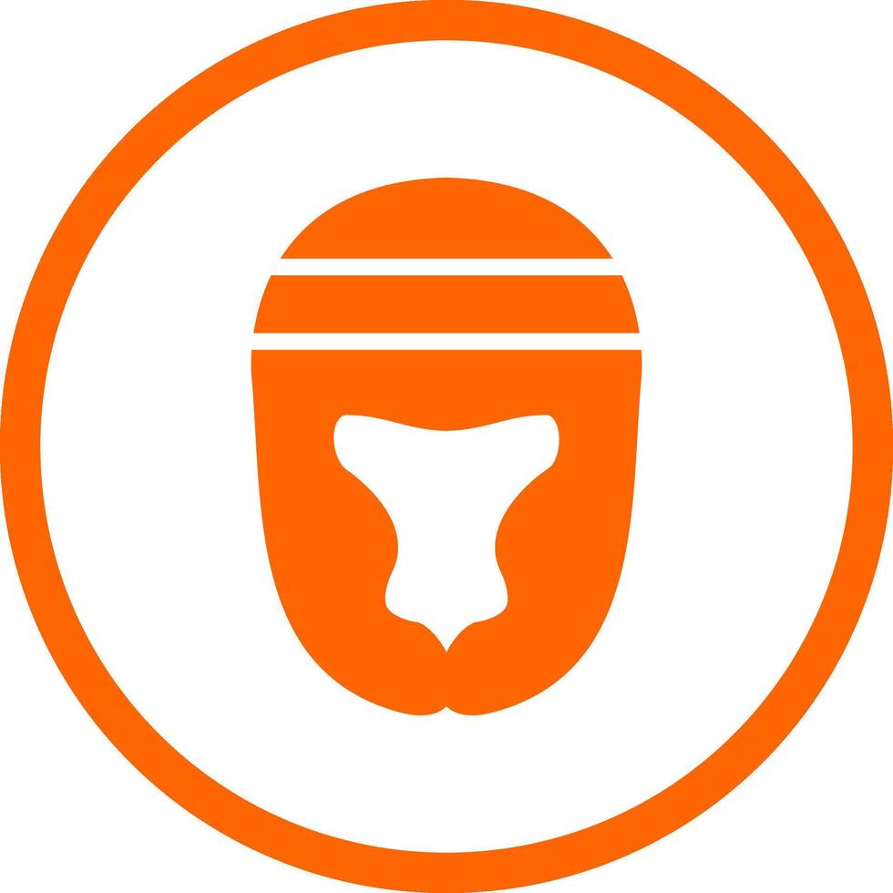 Helmet Creative Icon Design vector