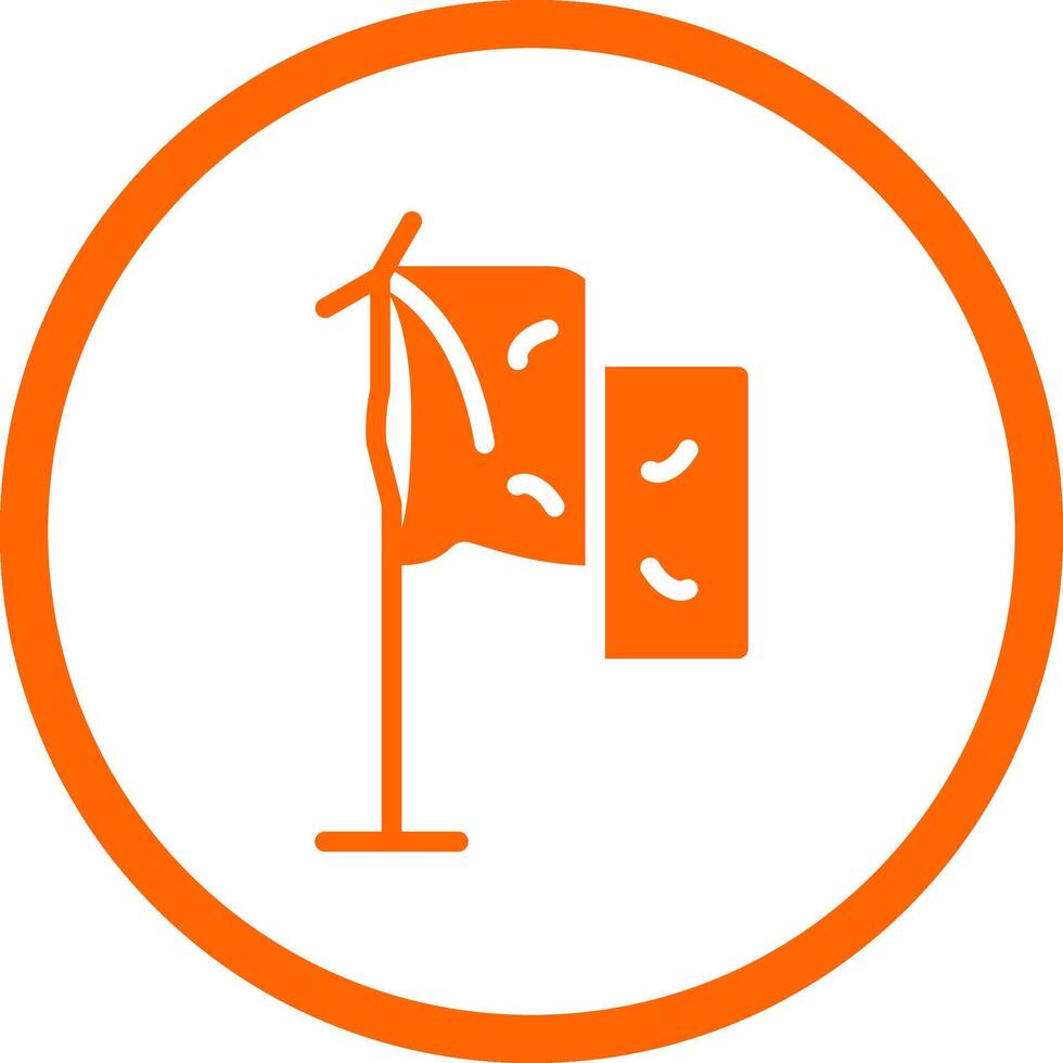 Surrender Creative Icon Design vector