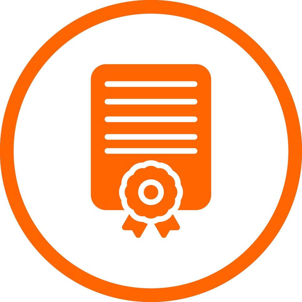 Business Permit Creative Icon Design vector