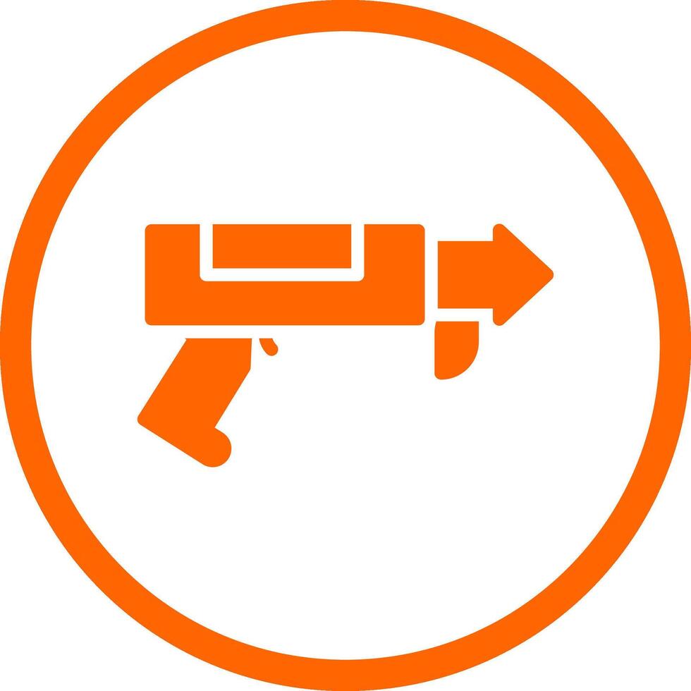 Speargun Creative Icon Design vector