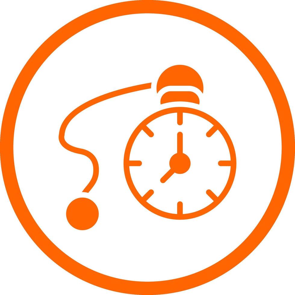 Pocket Watch Creative Icon Design vector