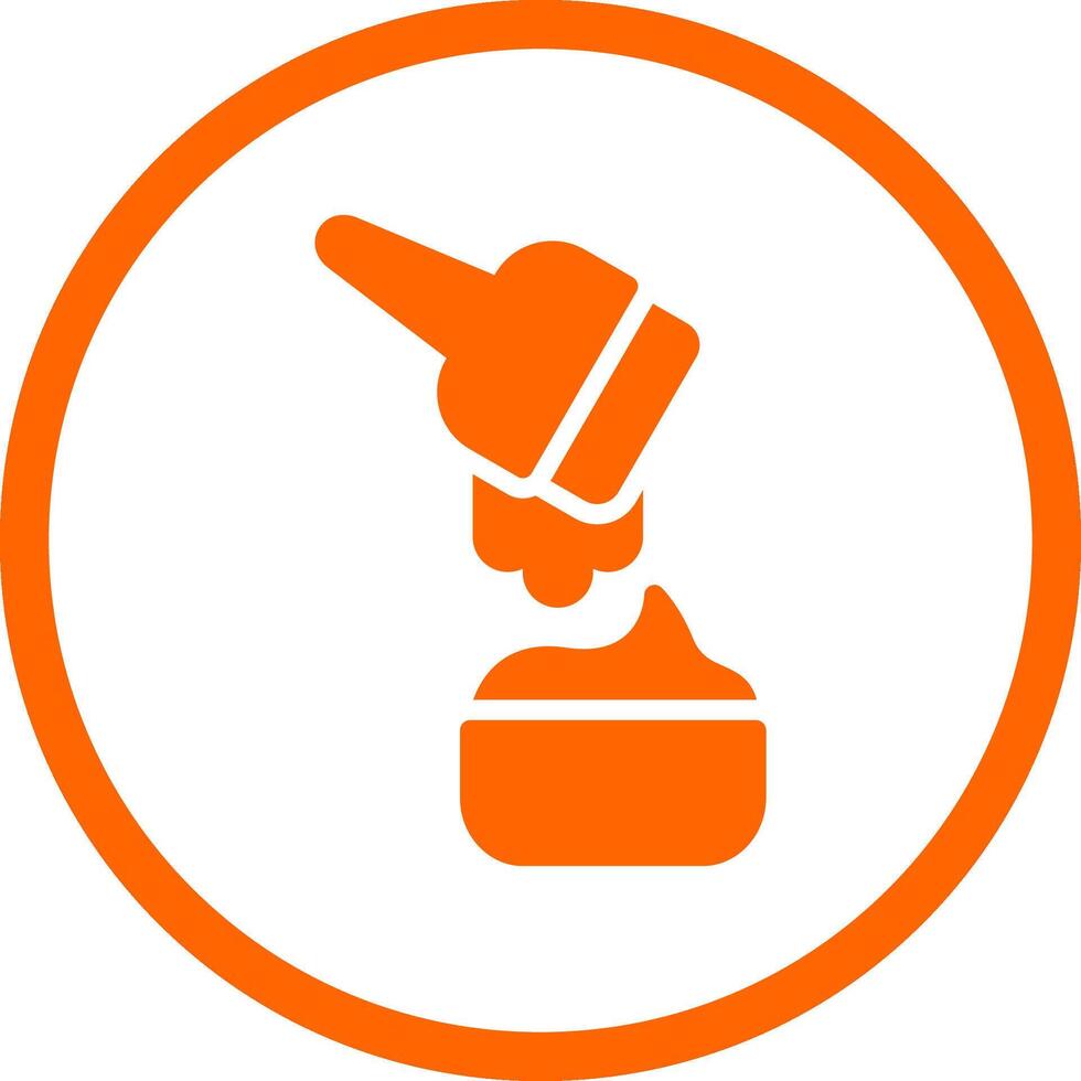 Dye Creative Icon Design vector