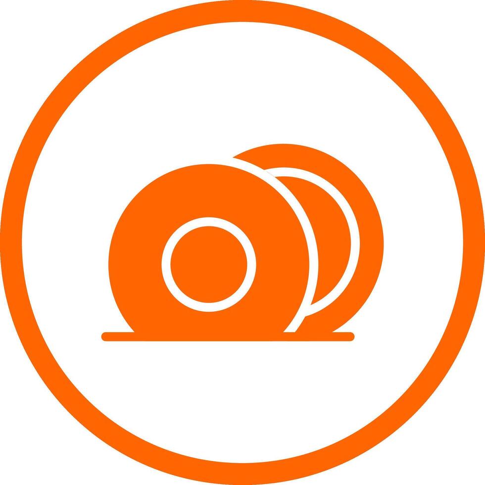 Plate Creative Icon Design vector