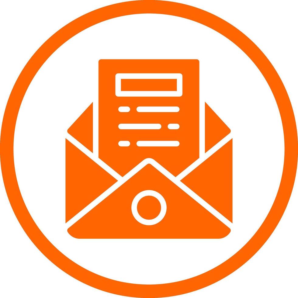 diseño de icono creativo de correo vector