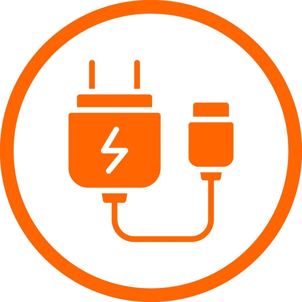 Charger Creative Icon Design vector