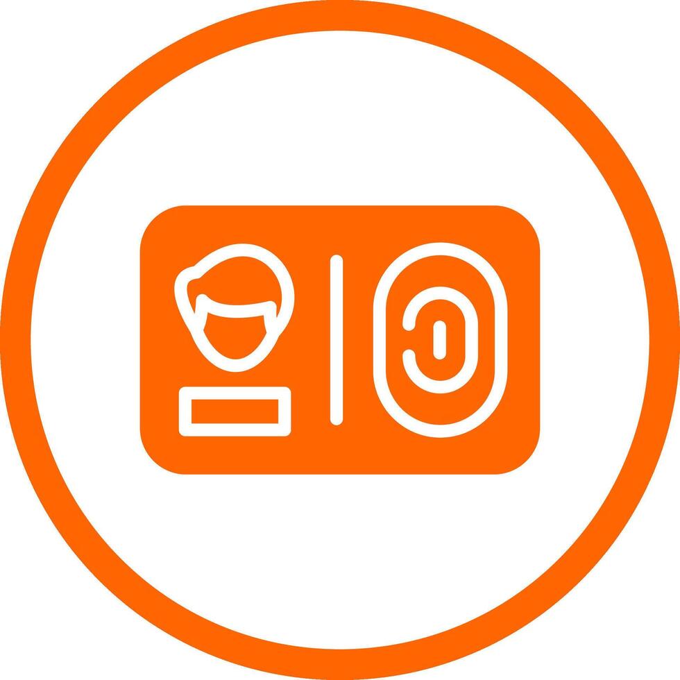 Smart Card Creative Icon Design vector