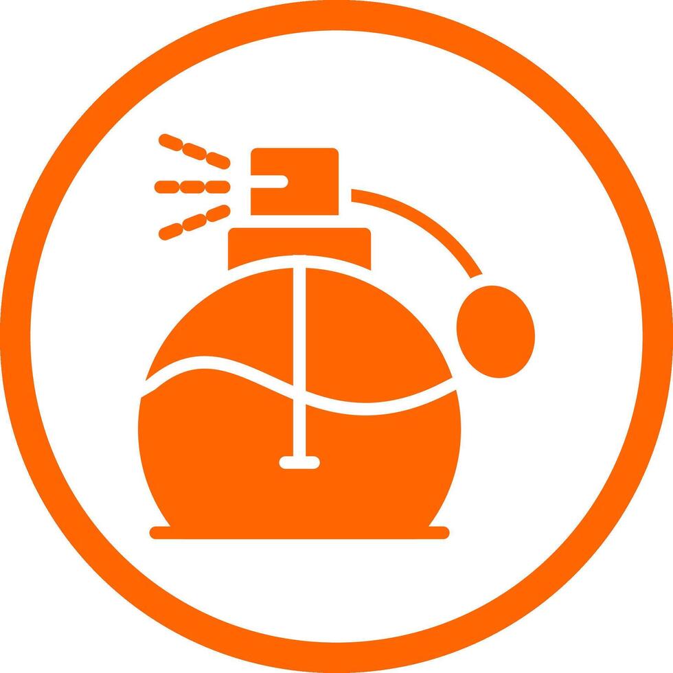 Perfume Creative Icon Design vector