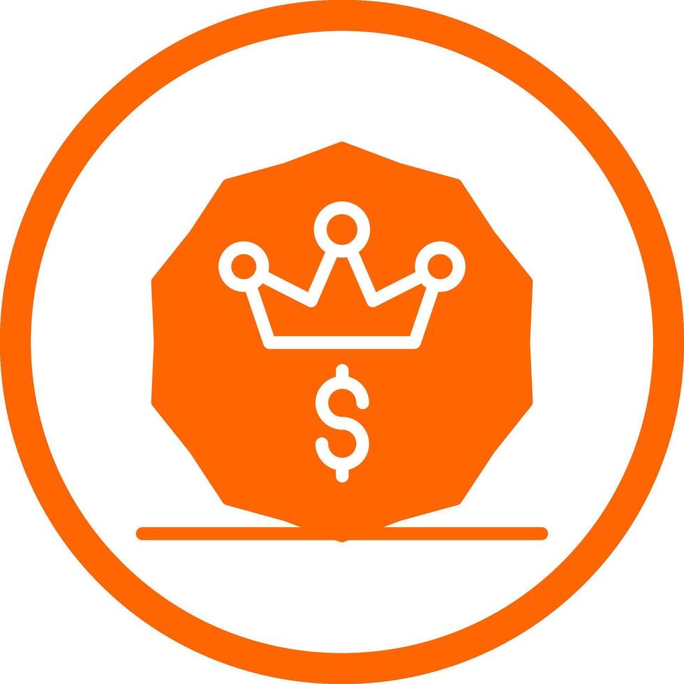 All Inclusive Price Creative Icon Design vector