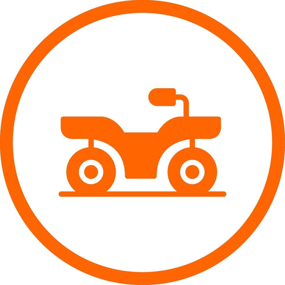 Quad Creative Icon Design vector