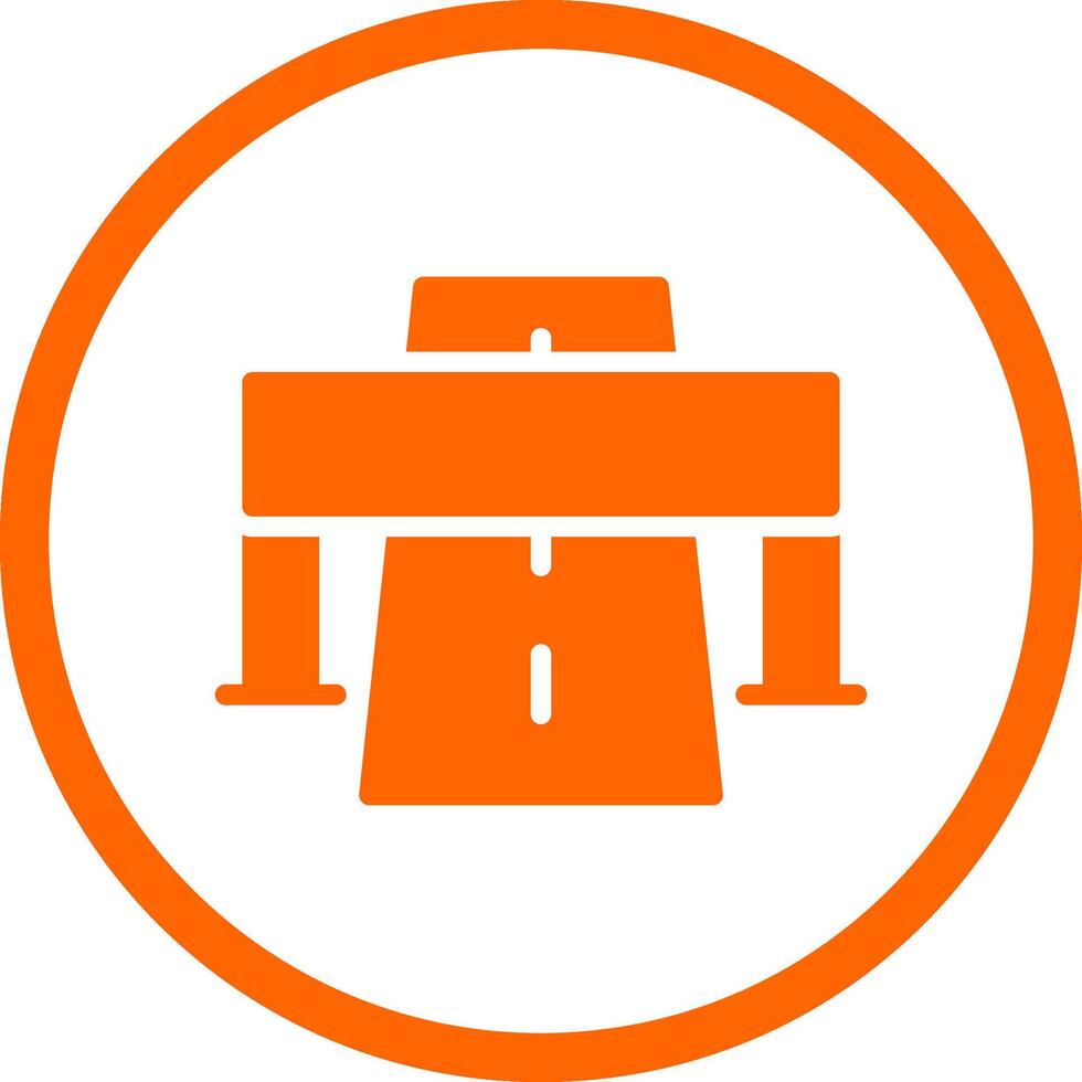 Motorway Creative Icon Design vector
