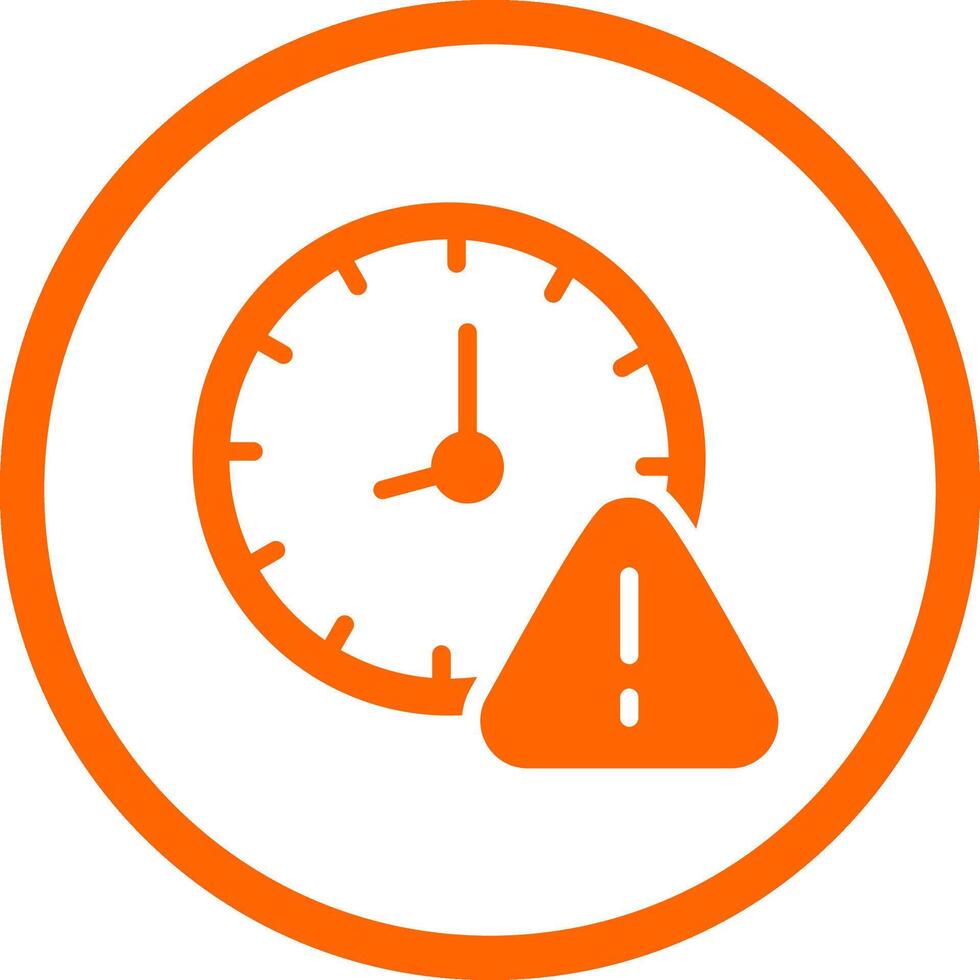 Expired Creative Icon Design vector